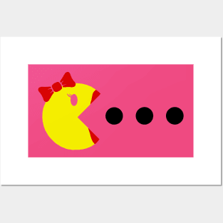 Ms Pacman design Posters and Art